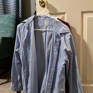 Blue brooks brother button down shirt